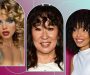 Celebrities Inspiring Curly Bangs Looks